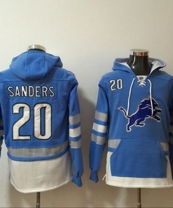 Detroit Lions Barry Sanders #20 Nfl 2020 Steel Blue Jersey - Robokeg