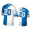 Detroit Lions Barry Sanders Blue White Retired Player Split Jersey - Robokeg