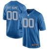 Detroit Lions Custom Alternate Game Jersey - Royal Custom Jerseys Nfl - Robokeg