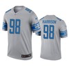 Detroit Lions Damon Harrison Gray Inverted Legend Jersey - Robokeg