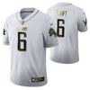 Detroit Lions Dandre Swift 6 2021 Nfl Golden Brandedition White Jersey Gift For Lions Fans - Robokeg