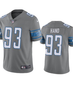 Detroit Lions Dashawn Hand Gray Nike Color Rush Limited Jersey - Robokeg