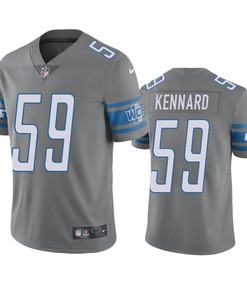 Detroit Lions Devon Kennard Gray Nike Color Rush Limited Jersey - Robokeg