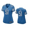 Detroit Lions Jahlani Tavai 2019 Nfl Draft Blue Game Womens Jersey - Robokeg