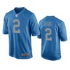 Detroit Lions Jeff Driskel Blue Throwback Game Jersey - Robokeg