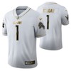 Detroit Lions Jeff Okudah 1 2021 Nfl Golden Brandedition White Jersey Gift For Lions Fans - Robokeg