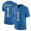 Detroit Lions Jeff Okudah #1 Nfl 2020 Blue Jersey - Robokeg