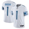 Detroit Lions Jeff Okudah #1 Nfl 2020 White Jersey - Robokeg