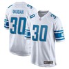 Detroit Lions Jeff Okudah White 2020 Nfl Draft First Round Pick Game Jersey - Robokeg
