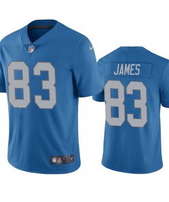 Detroit Lions Jesse James Blue Vapor Limited Jersey - Robokeg