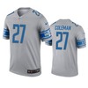 Detroit Lions Justin Coleman Gray Inverted Legend Jersey - Robokeg