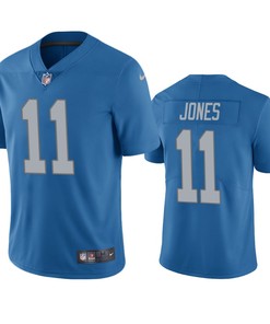 Detroit Lions Marvin Jones Blue Vapor Limited Jersey - Robokeg