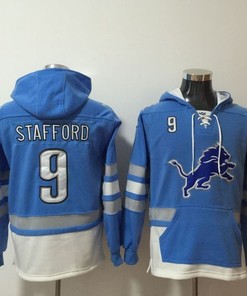 Detroit Lions Mathew Stafford #9 Nfl 2020 Steel Blue Jersey - Robokeg
