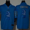 Detroit Lions Matthew Stafford #9 Nfl 2020 Blue Jersey - Robokeg
