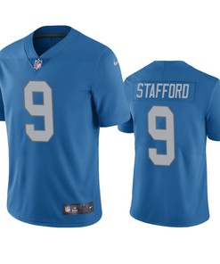 Detroit Lions Matthew Stafford Blue Vapor Limited Jersey - Robokeg