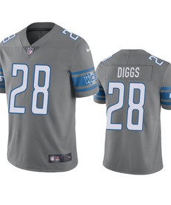 Detroit Lions Quandre Diggs Gray Nike Color Rush Limited Jersey - Robokeg