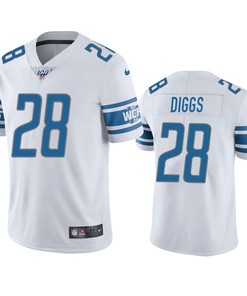 Detroit Lions Quandre Diggs White 100th Season Vapor Limited Jersey - Robokeg