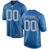 Detroit Lions Throwback Custom Game Jersey - Blue Custom Jerseys Nfl - Robokeg