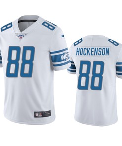 Detroit Lions T.j. Hockenson White 100th Season Vapor Limited Jersey - Robokeg