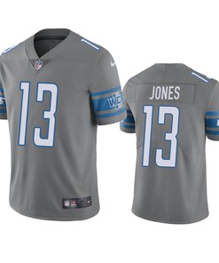 Detroit Lions Tj Jones Gray Nike Color Rush Limited Jersey - Robokeg
