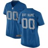 Detroit Lions Womens Throwback Custom Game Jersey - Blue Custom Jerseys Nfl - Robokeg