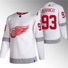 Detroit Red Wings #93 Alex Debrincat White 2020 21 Reverse Retro Stitched Jersey - Robokeg