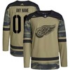 Detroit Red Wings Adidas Military Appreciation Team Authentic Custom Practice Jersey - Camo Custom Jerseys Nhl - Robokeg