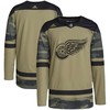 Detroit Red Wings Adidas Military Appreciation Team Authentic Practice Jersey - Camo Nhl - Robokeg