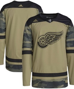 Detroit Red Wings Adidas Military Appreciation Team Authentic Practice Jersey - Camo Nhl - Robokeg