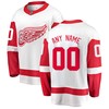 Detroit Red Wings Fanatics Branded Away Breakaway Custom Jersey - White Custom Jerseys Nhl - Robokeg