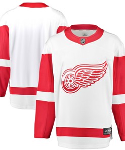 Detroit Red Wings Fanatics Branded Breakaway Away Jersey White Nhl - Robokeg
