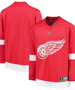 Detroit Red Wings Fanatics Branded Home Replica Blank Jersey - Red Nhl - Robokeg