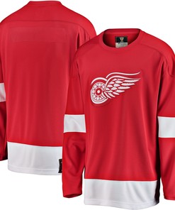 Detroit Red Wings Fanatics Branded Premier Breakaway Heritage Blank Jersey - Red Nhl - Robokeg