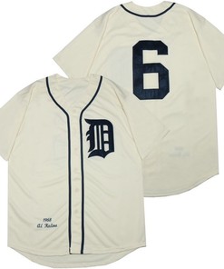 Detroit Tigers 2020 Mlb Al Kaline #6 White Jersey - Robokeg