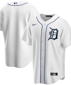 Detroit Tigers 2020 Mlb Personalized Custom White Custom Jersey 2 - Robokeg