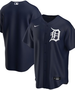 Detroit Tigers Alternate Replica Team Jersey - Navy Mlb - Robokeg