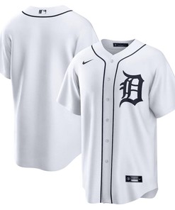 Detroit Tigers Home Men Jersey - White - Robokeg