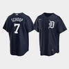 Detroit Tigers Jonathan Schoop 7 Alternate Men's Jersey - Navy Jersey - Robokeg