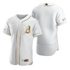 Detroit Tigers Mlb Golden Brandedition White Jersey Gift For Tigers Fans - Robokeg