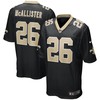 Deuce Mcallister New Orleans Saints Nike Game Retired Player Jersey - Black - Robokeg