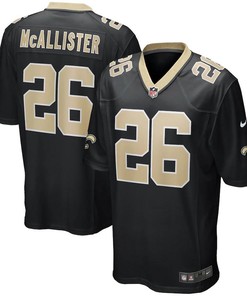 Deuce Mcallister New Orleans Saints Nike Game Retired Player Jersey - Black - Robokeg