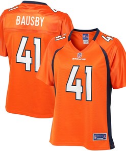 Devante Bausby Denver Broncos Nfl Pro Line Womens Primary Player Jersey - Orange - Robokeg