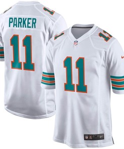 Devante Parker Miami Dolphins Nike Alternate Game Jersey - White - Robokeg