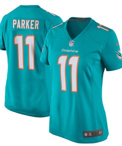 Devante Parker Miami Dolphins Nike Womens New 2018 Game Jersey - Aqua - Robokeg