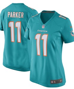 Devante Parker Miami Dolphins Womens New 2018 Game Jersey - Aqua Nfl - Robokeg