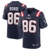 Devin Asiasi New England Patriots Team Game Jersey - Navy Nfl - Robokeg