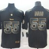 Devin Bush Jr #55 Pittsburgh Steelers Nfl Explosion Legendary Gold Black Jersey - Robokeg
