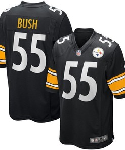 Devin Bush Pittsburgh Steelers 2019 Nfl Draft First Round Pick Game Jersey Black 2019 - Robokeg