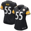 Devin Bush Pittsburgh Steelers Womens Game Jersey - Black Nfl - Robokeg