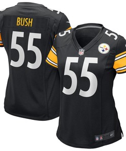 Devin Bush Pittsburgh Steelers Womens Game Jersey - Black Nfl - Robokeg